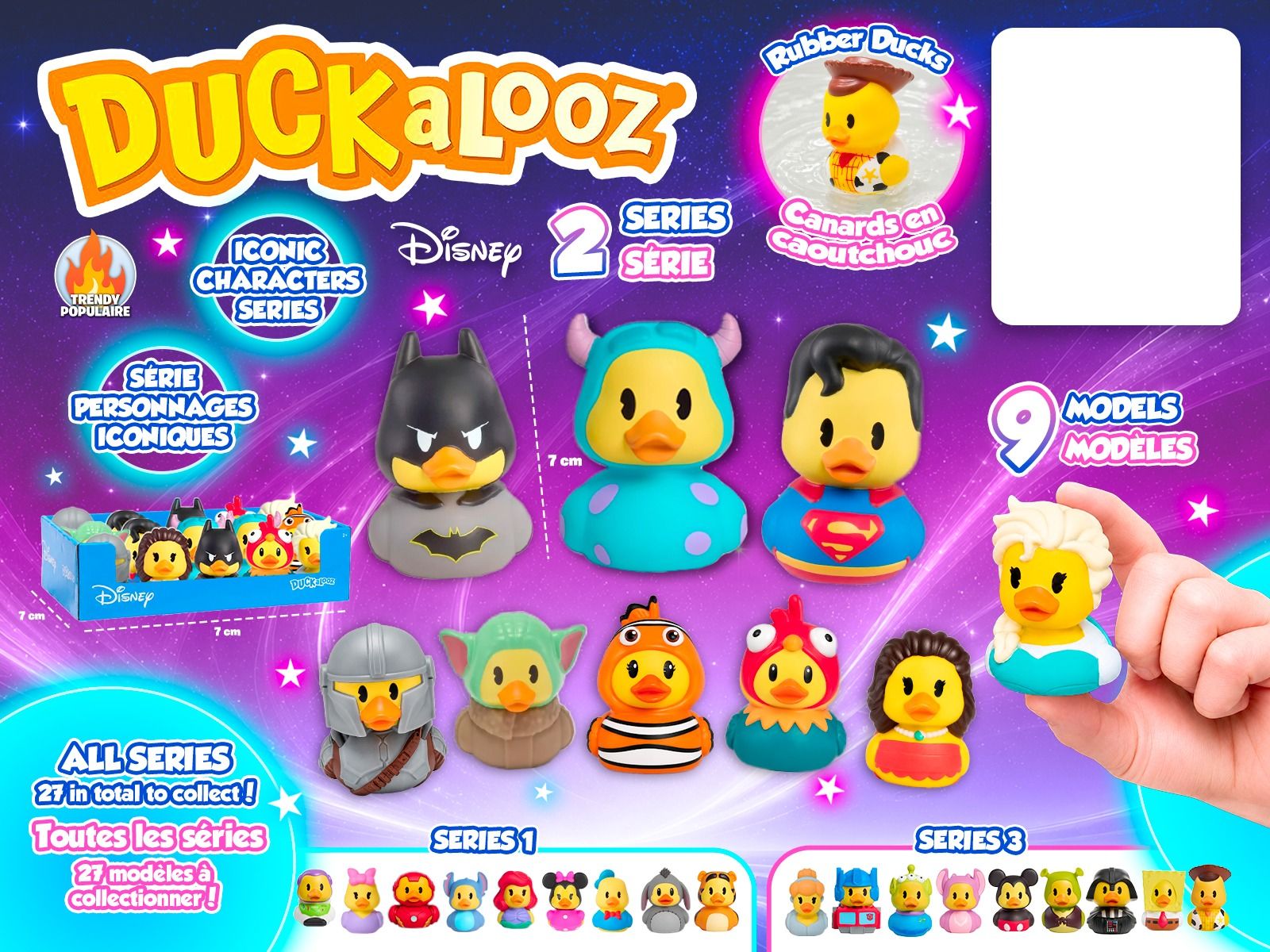 Disney Duckalooz Ducks, 2.75-in, Assorted Front_Flat