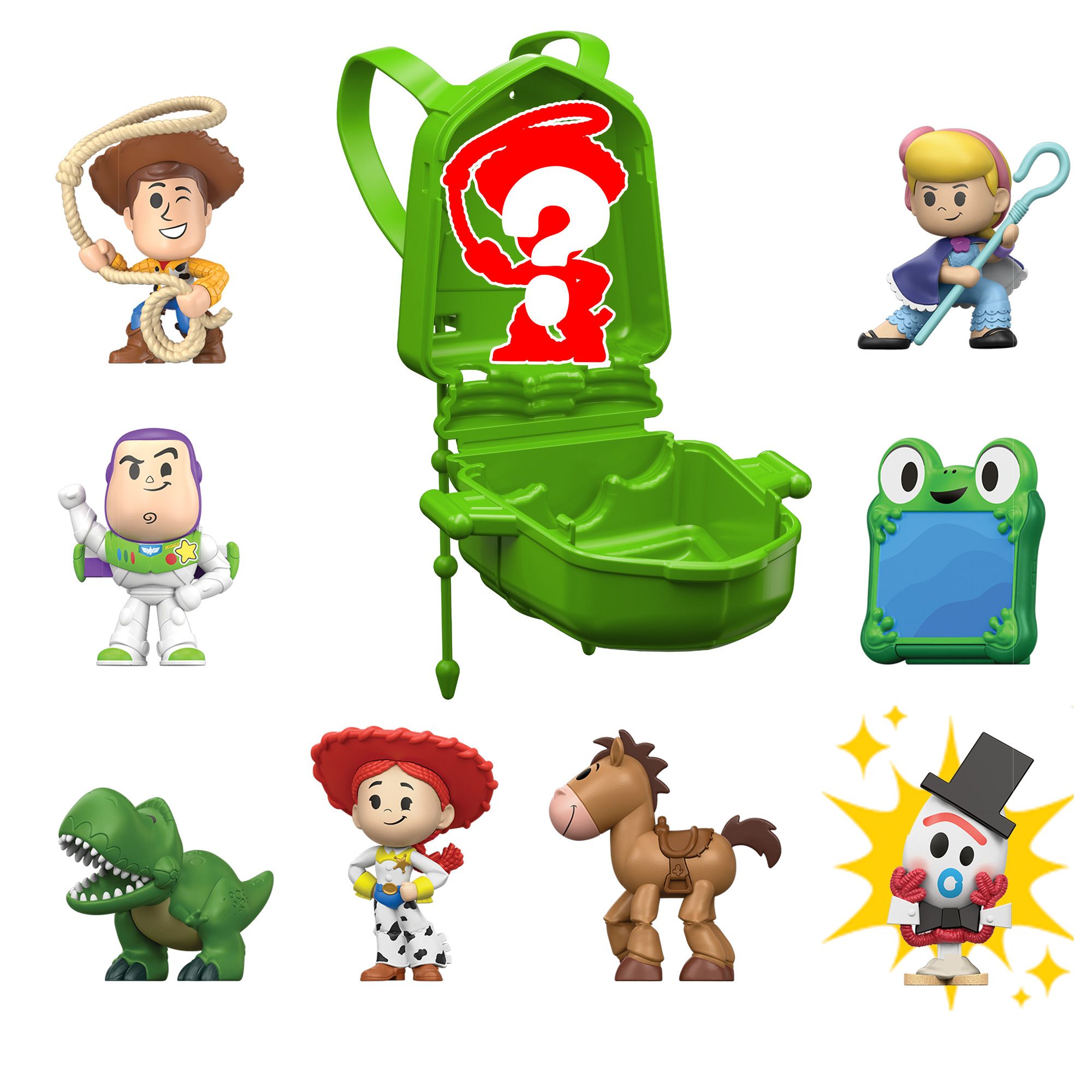 Toy Story Mini Figures Backpack, Assorted Composite_or_Mixed