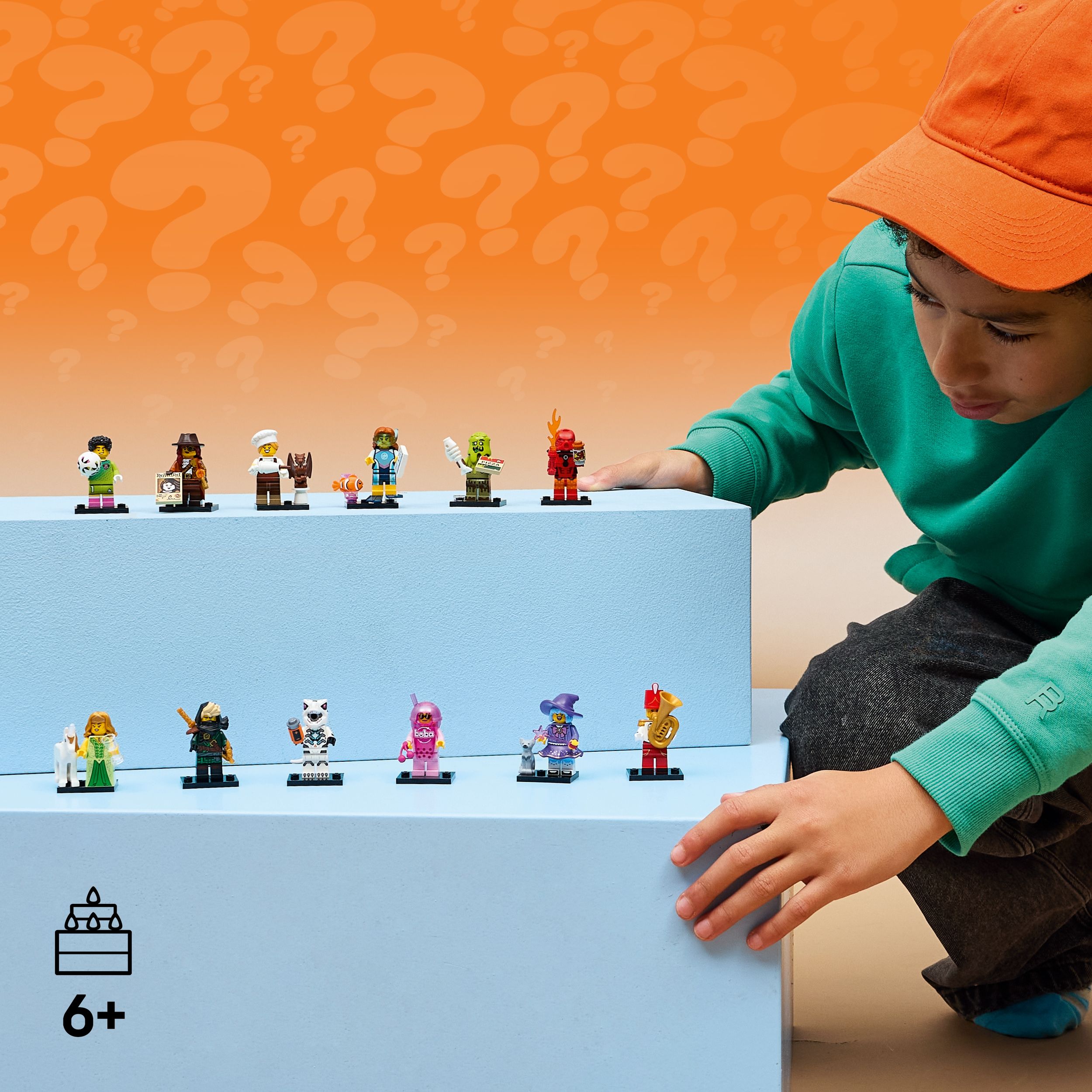 LEGO Minifigures Animals Series 28 71051 Collectible Character Blind Bag , Ages 5+, Assorted Front_Angled_Right
