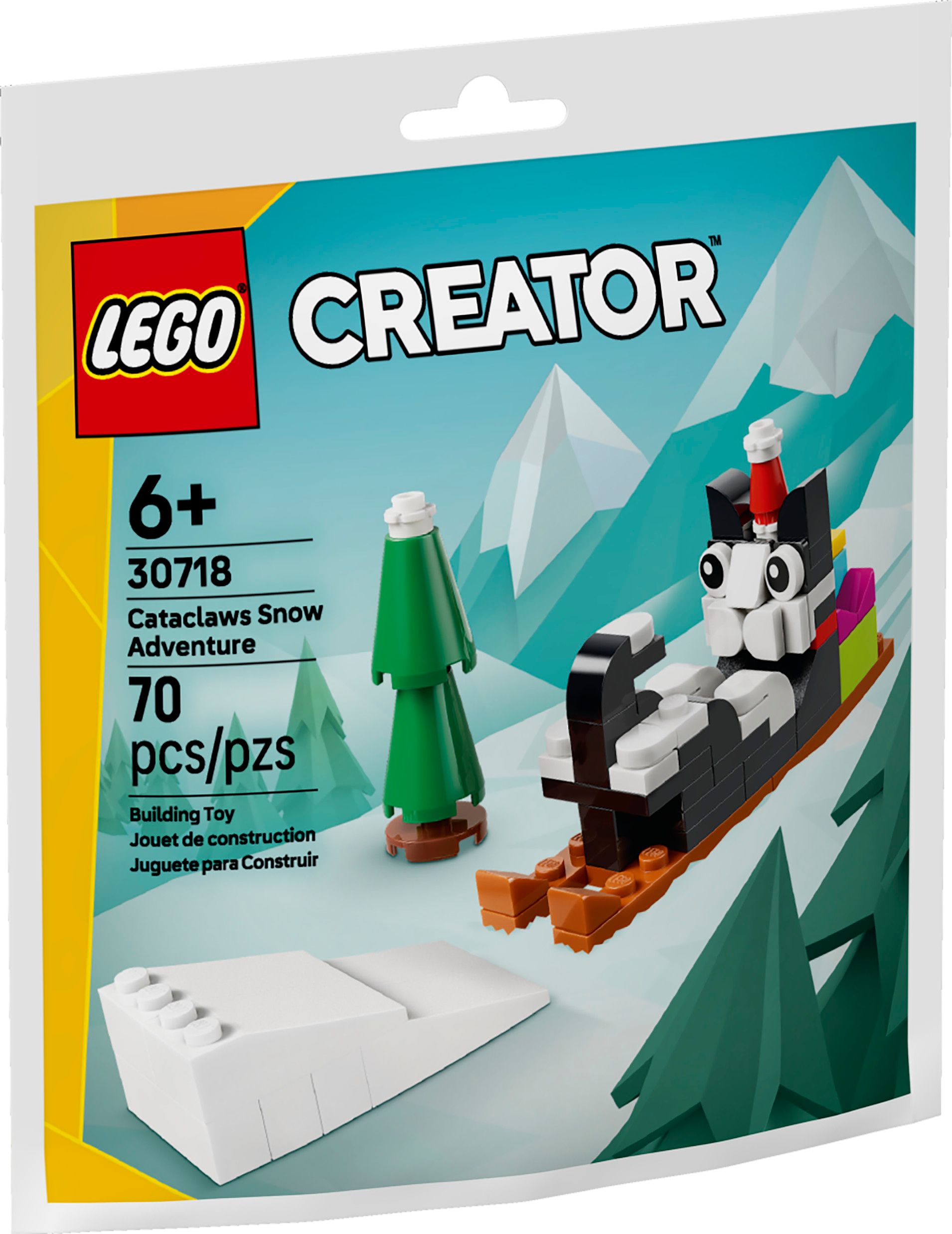 Lego Cataclaws Snow Adventure 30718 Front_Angled_Right