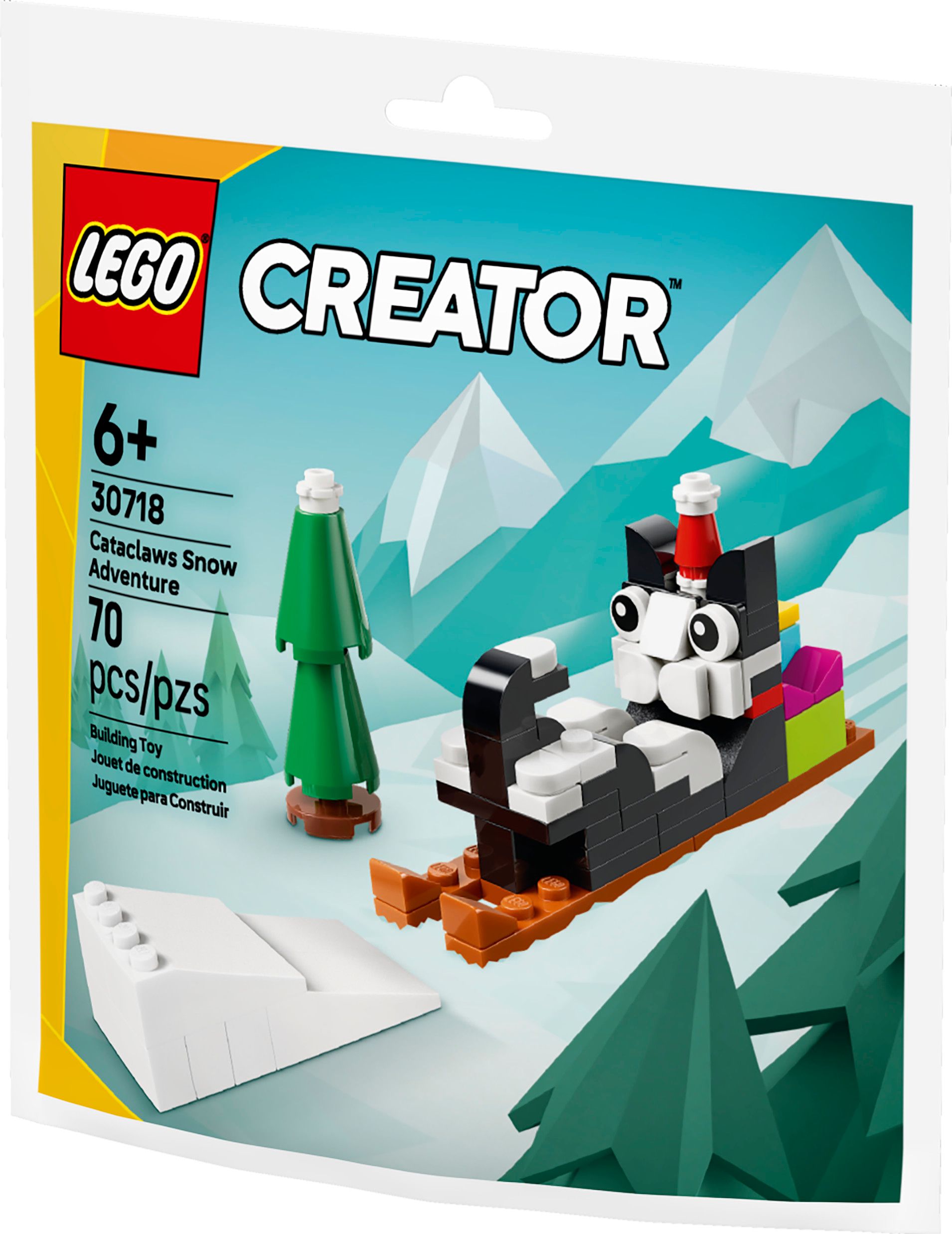 Lego Cataclaws Snow Adventure 30718 Front_Angled_Left