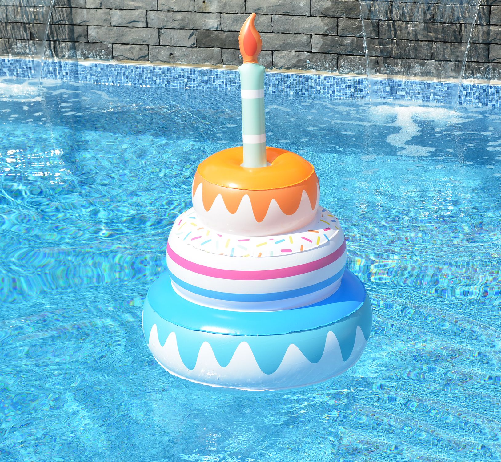 Birthday Blow Up Cake Front_Elevated