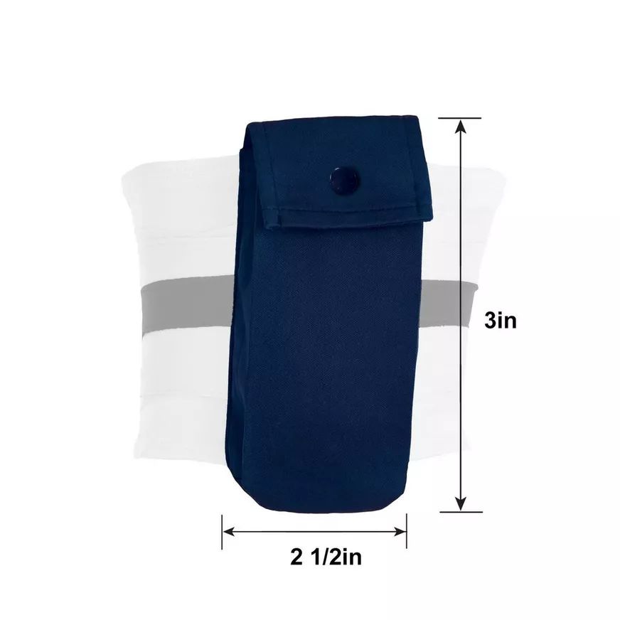 Naruto Leg Pouch, One Size, Wearable Costume Accessory for Halloween Front_Flat