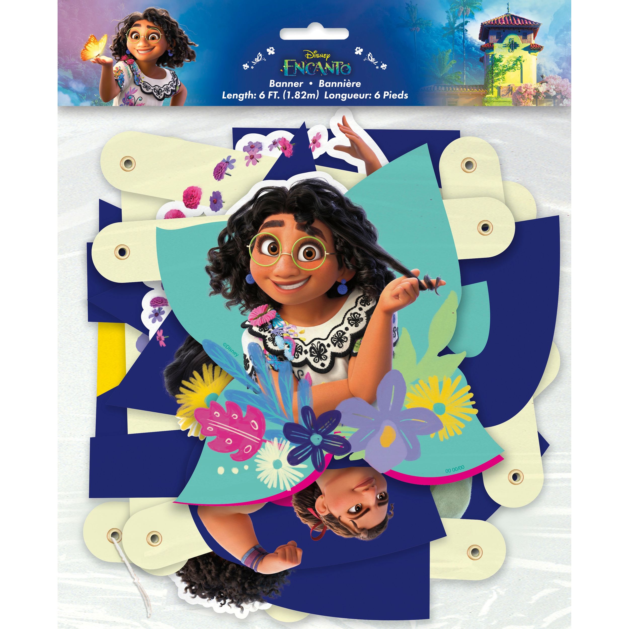Banderole de lettres géantes, ajout d'âge, Encanto de Disney Front_Flat