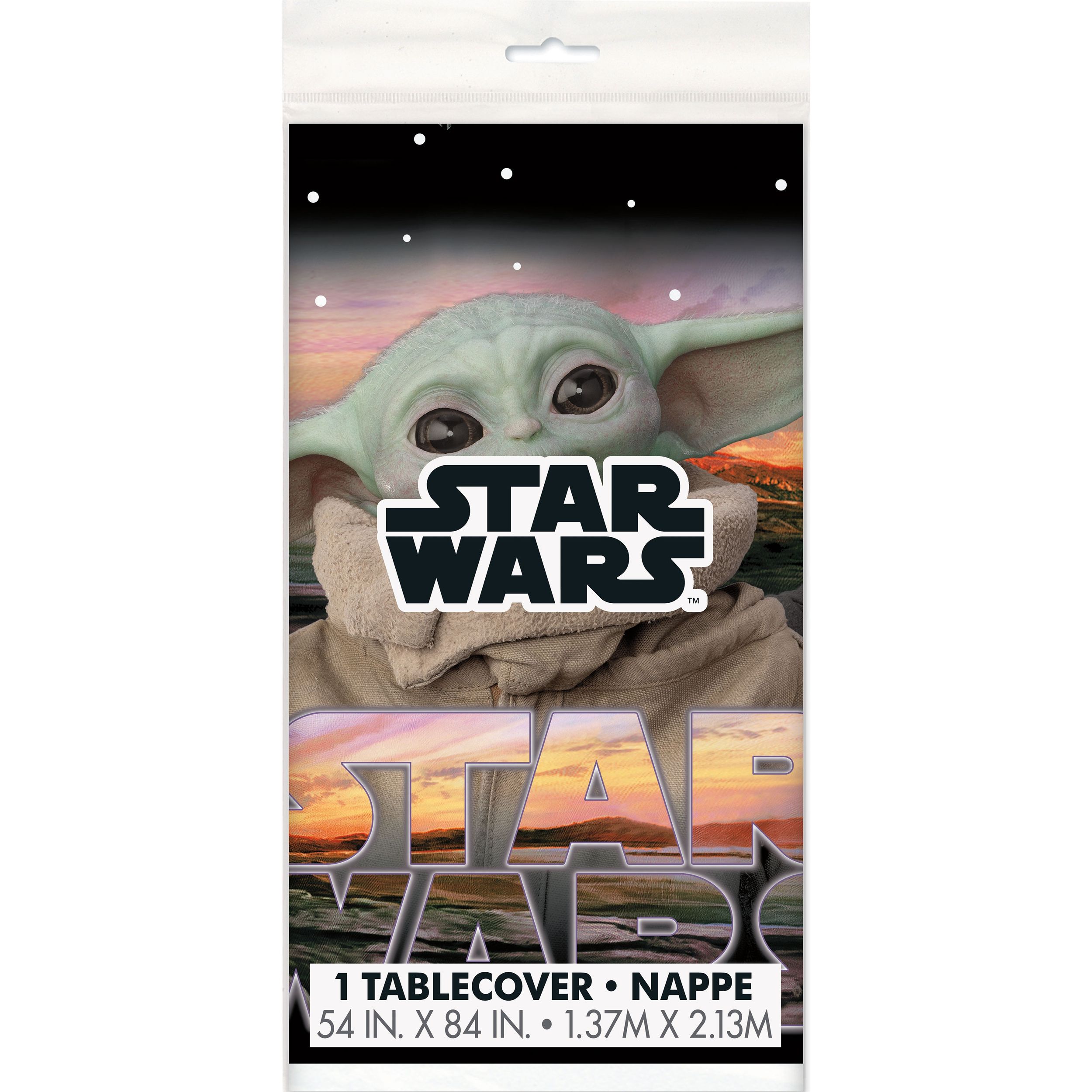Nappe en plastique Mandalorien Front_Flat