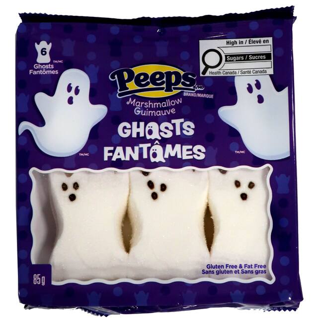 Guimauves Peeps, fantôme, paq. 6 Front_Flat