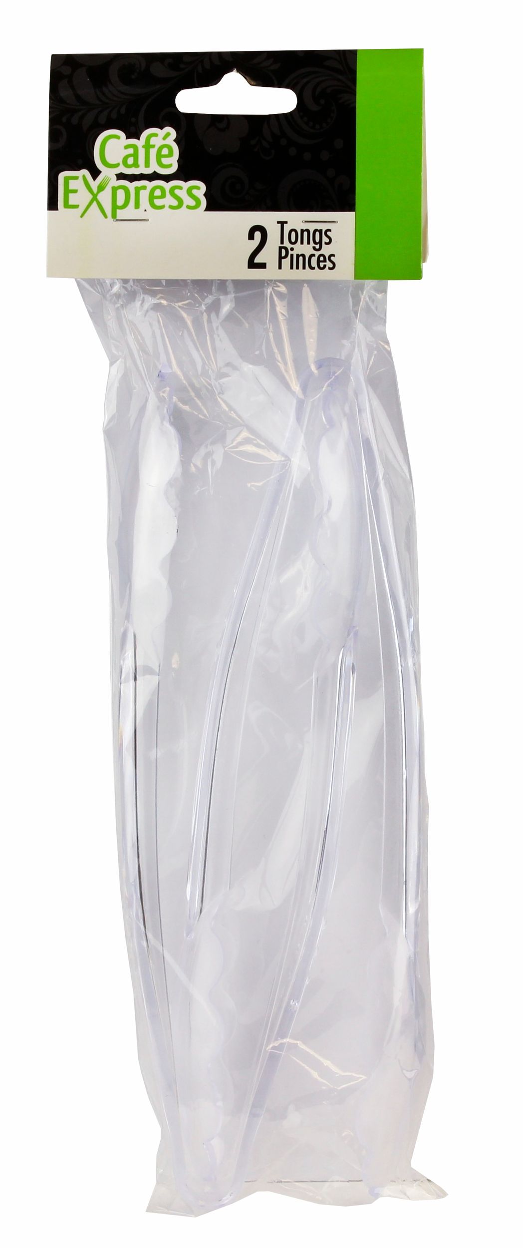 Mini-pinces de cuisine, blanc, paq. 2 Front_Flat