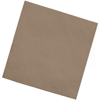 Serviettes de table Sully à 3 épaisseurs 4724, couleur unie, paq. 40 Front_Flat