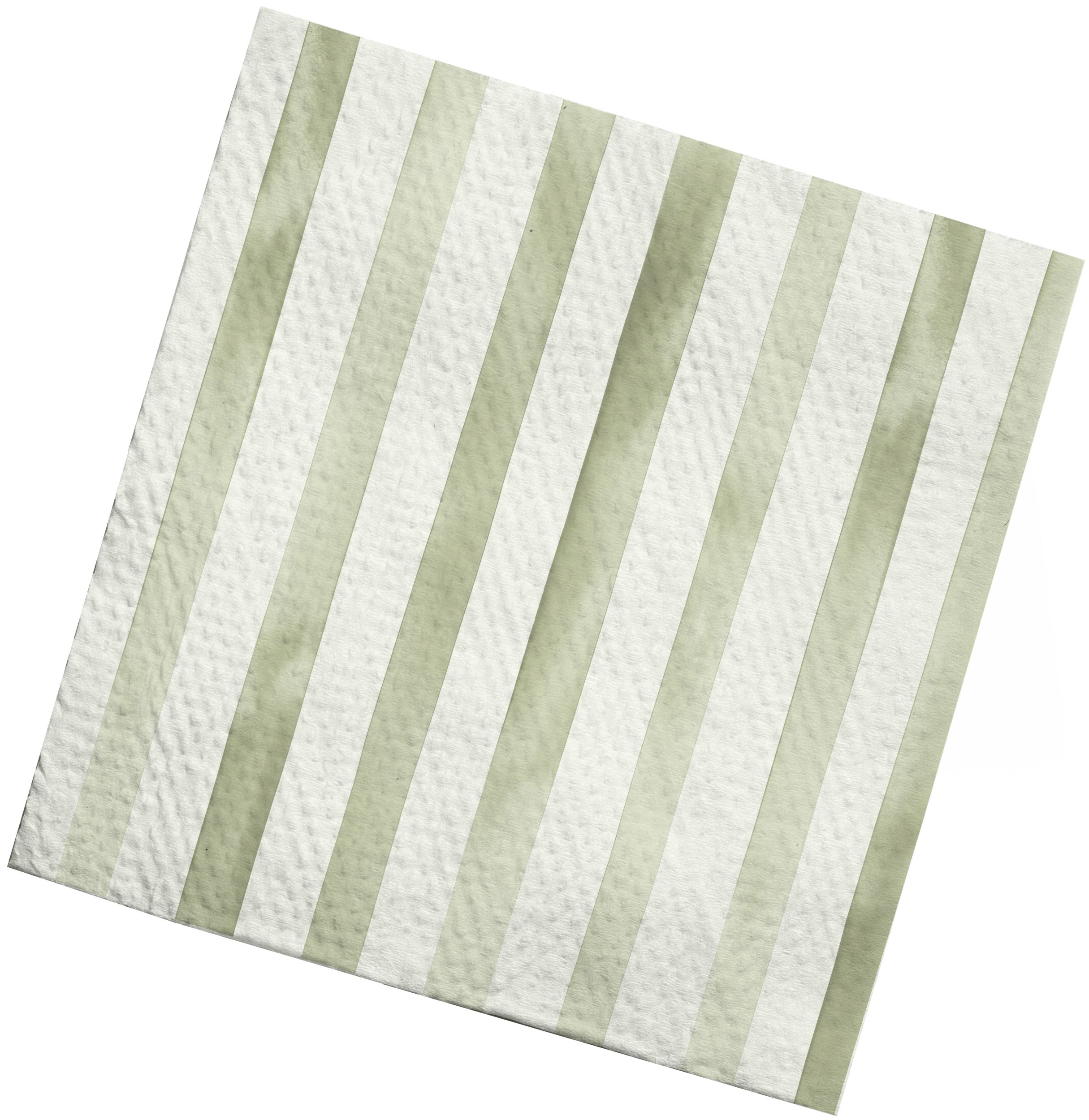 Sully Printed Paper Lunch Napkin, 3-Ply, Green, 40-pk Front_Flat