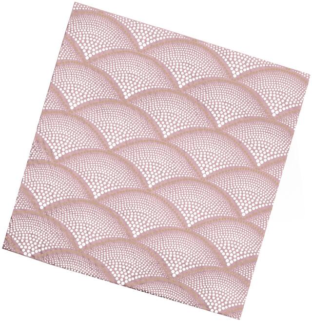 Sully Printed Paper Beverage Napkin, 3-Ply, Mauve, 40-pk Front_Flat