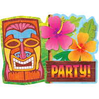 Invitations homme Tiki, paq. 20 Front_Flat