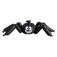 Scary Spider Jumbo Lawn Bags for Halloween Decoration Front_Flat