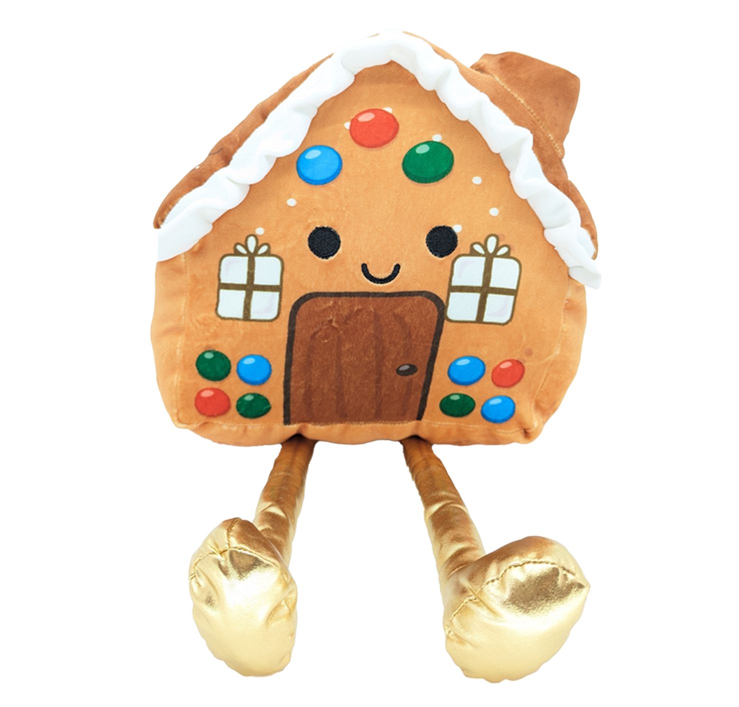 Jouets en peluche Smooshy Friends de Noël, variés Front_Flat
