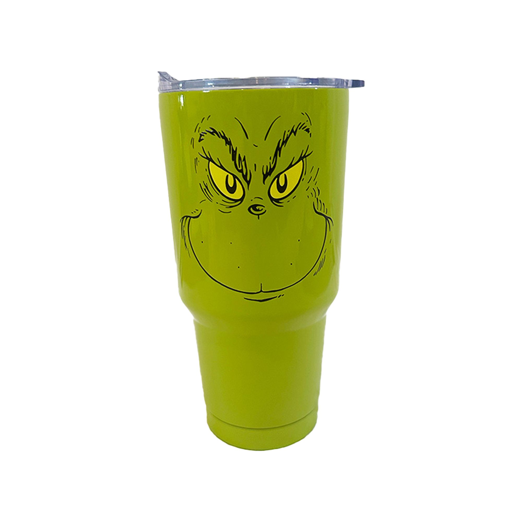 Christmas Grinch Travel Drink Tumbler, 16-oz Front_Flat