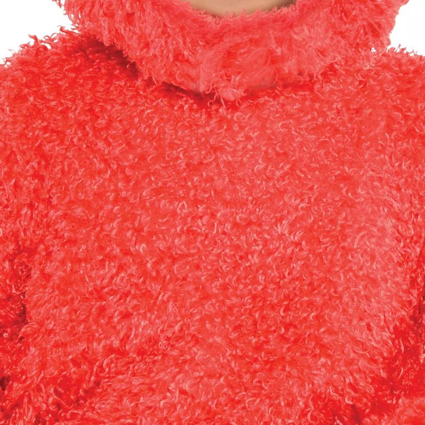 Sesame Street Workshop Elmo Halloween Costume, Red Jumpsuit with Hood, Infant/Toddler, Assorted Sizes CloseUp