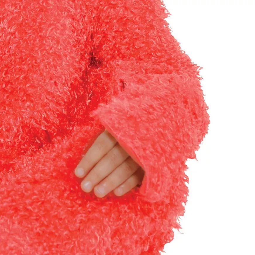 Sesame Street Workshop Elmo Halloween Costume, Red Jumpsuit with Hood, Infant/Toddler, Assorted Sizes CloseUp