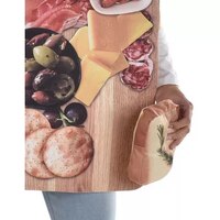 Costume de plateau de charcuteries, adultes, tunique multicolore, taille universelle CloseUp
