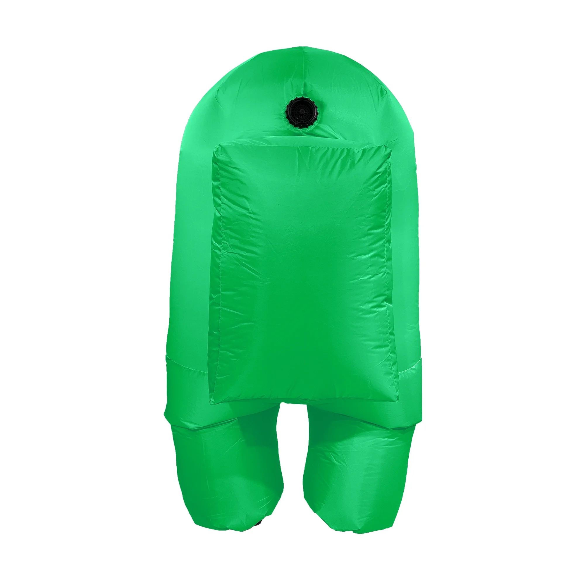 Kids' Among Us Green Inflatable Halloween Costume, One Size Back_Flat