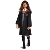 Kids' Harry Potter Hermione Granger Black Hogwarts Uniform Halloween Costume with Cape More Options Available