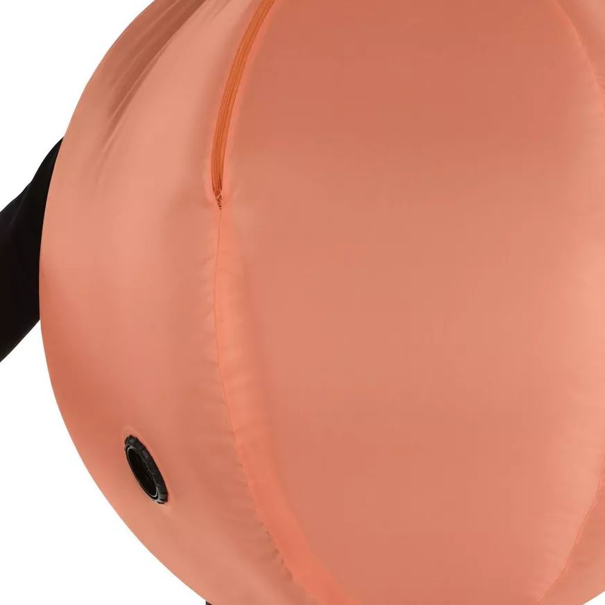 Adult Inflatable Peach Halloween Costume, One Size CloseUp