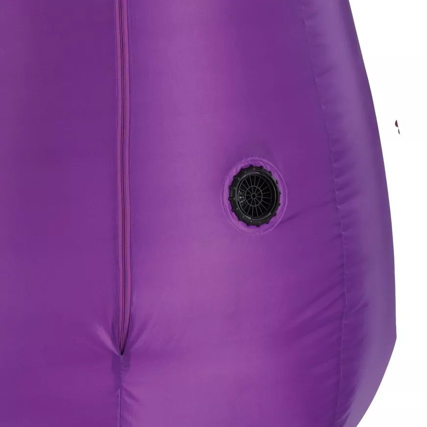 Inflatable Eggplant Halloween Costume, One Size CloseUp