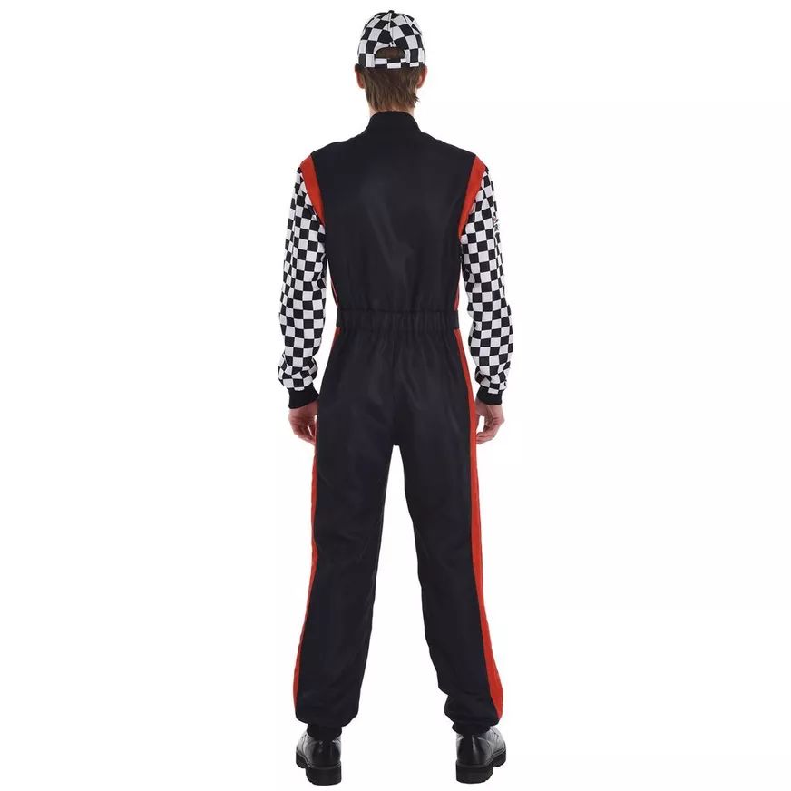 Men's Race Car Driver Halloween Costume Back_Flat
