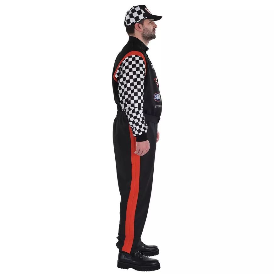 Men's Race Car Driver Halloween Costume Side_Right