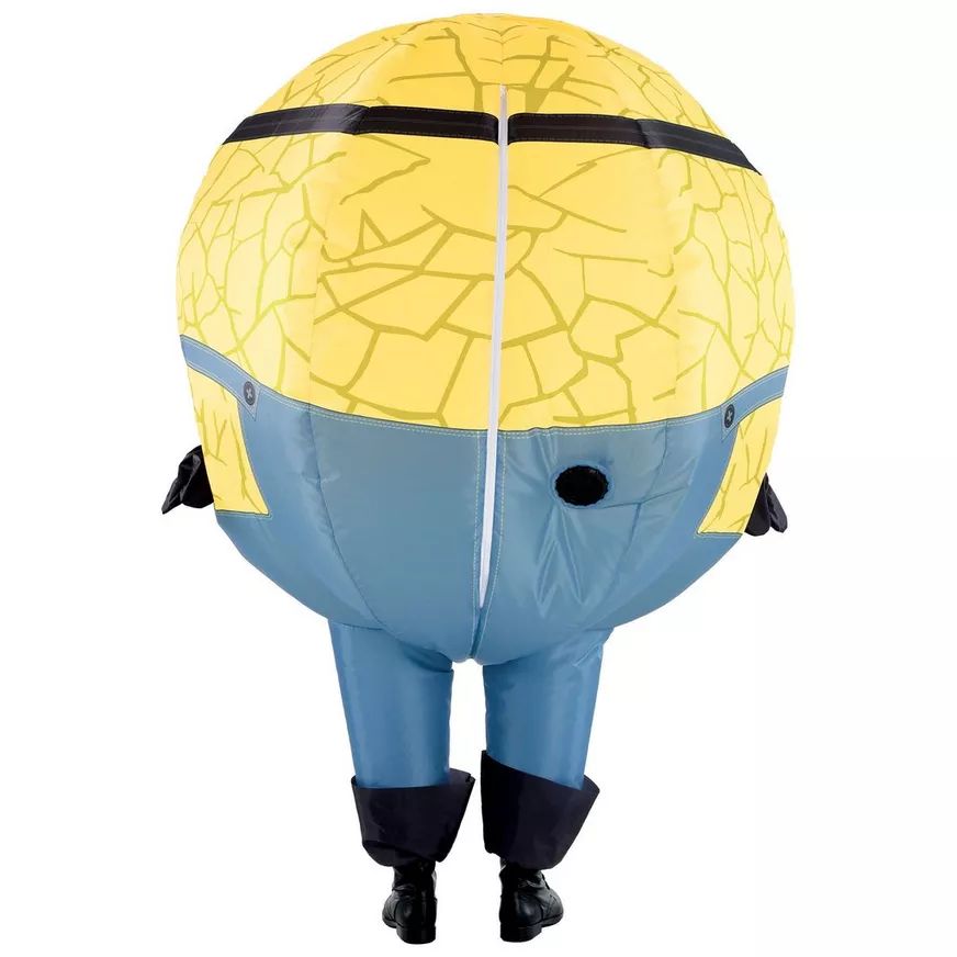 Kids' Minion Inflatable Halloween Costume, One Size Back_Flat