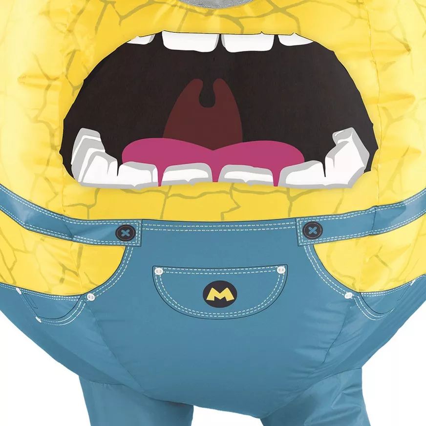 Kids' Minion Inflatable Halloween Costume, One Size CloseUp