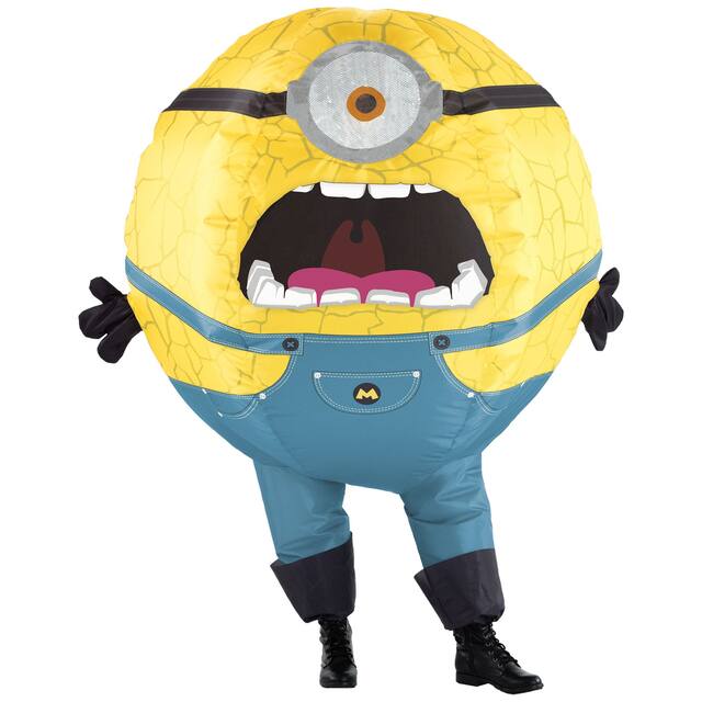 Kids' Minion Inflatable Halloween Costume, One Size Front_Flat