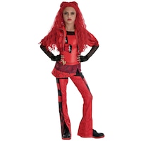Kids' Descendants 4 Halloween Costume, Red Front_Flat