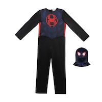 Costume d'Halloween officiel Miles Morales de Marvel Spider-Man avec masque, multicolore, enfant, plus d'options disponibles