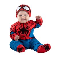 Marvel Spider-Man Official Deluxe Halloween Costume, Multi-Colour, Infant, Assorted Sizes