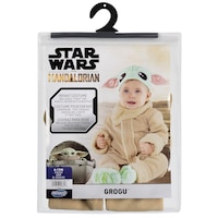 Star Wars Grogu Mandalorian Official Halloween Costume, Multi-Colour, Infant, Assorted Sizes