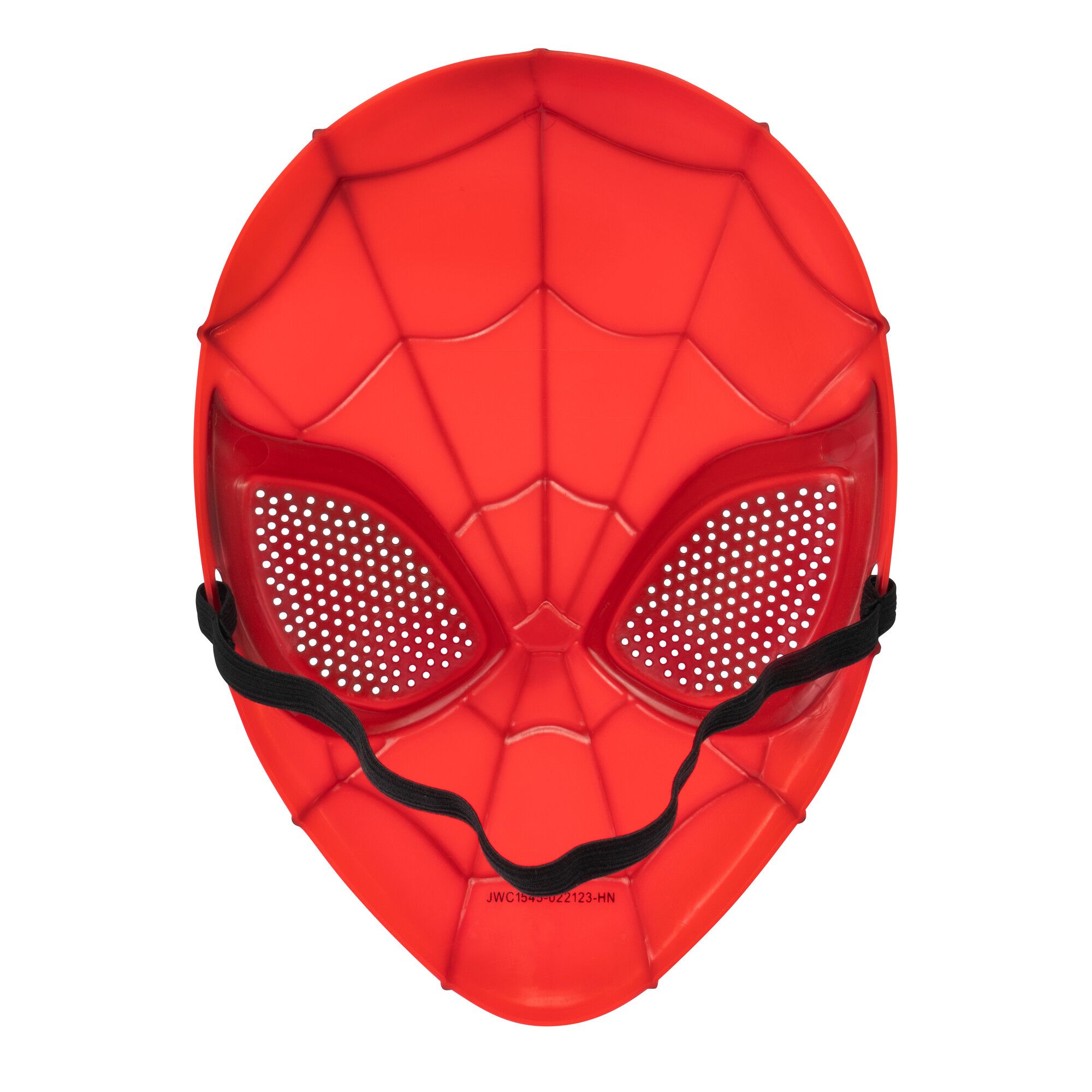 Disney Marvel Spider-Man Plastic Mask, Red/Black, One Size, Wearable Costume Accessory for Halloween Back_Flat
