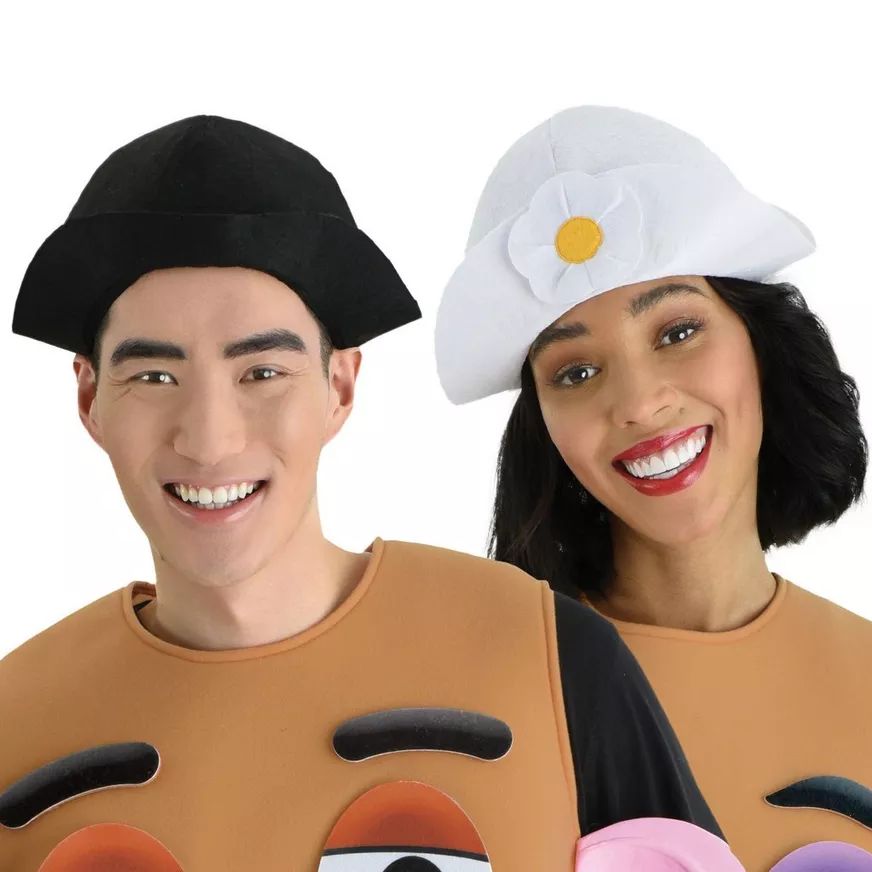 Adult Disney Pixar Toy Story Mr. OR Mrs. Potato Head Customizable Tunic, Brown, One Size, Wearable Costume Accessory for Halloween CloseUp