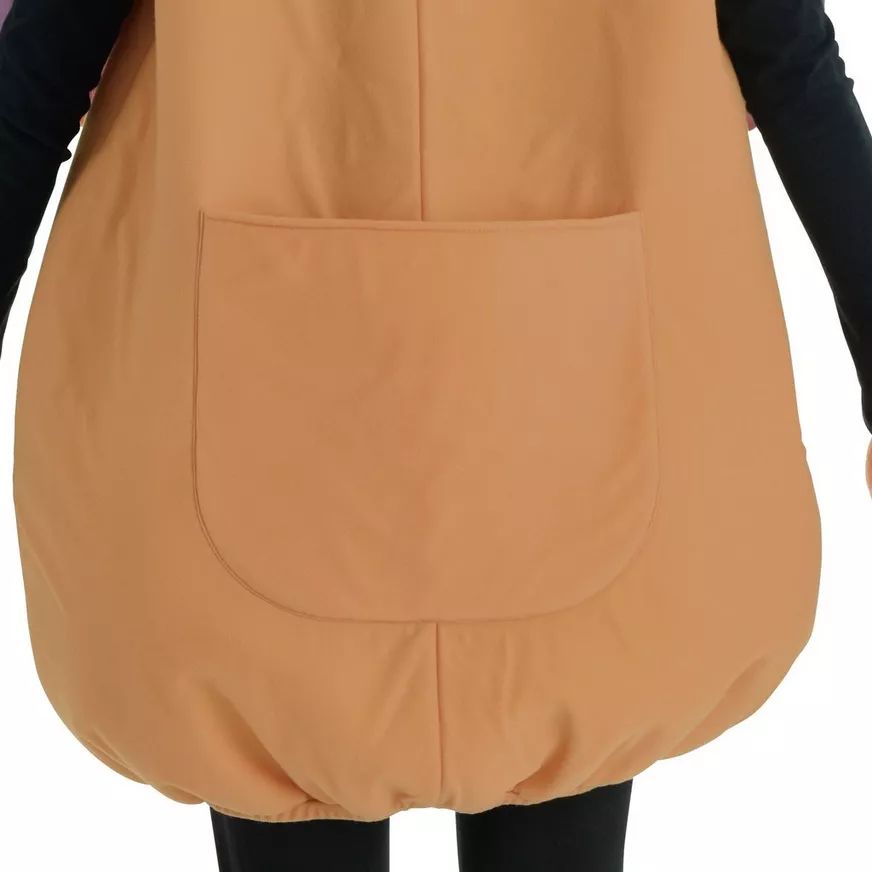 Adult Disney Pixar Toy Story Mr. OR Mrs. Potato Head Customizable Tunic, Brown, One Size, Wearable Costume Accessory for Halloween CloseUp