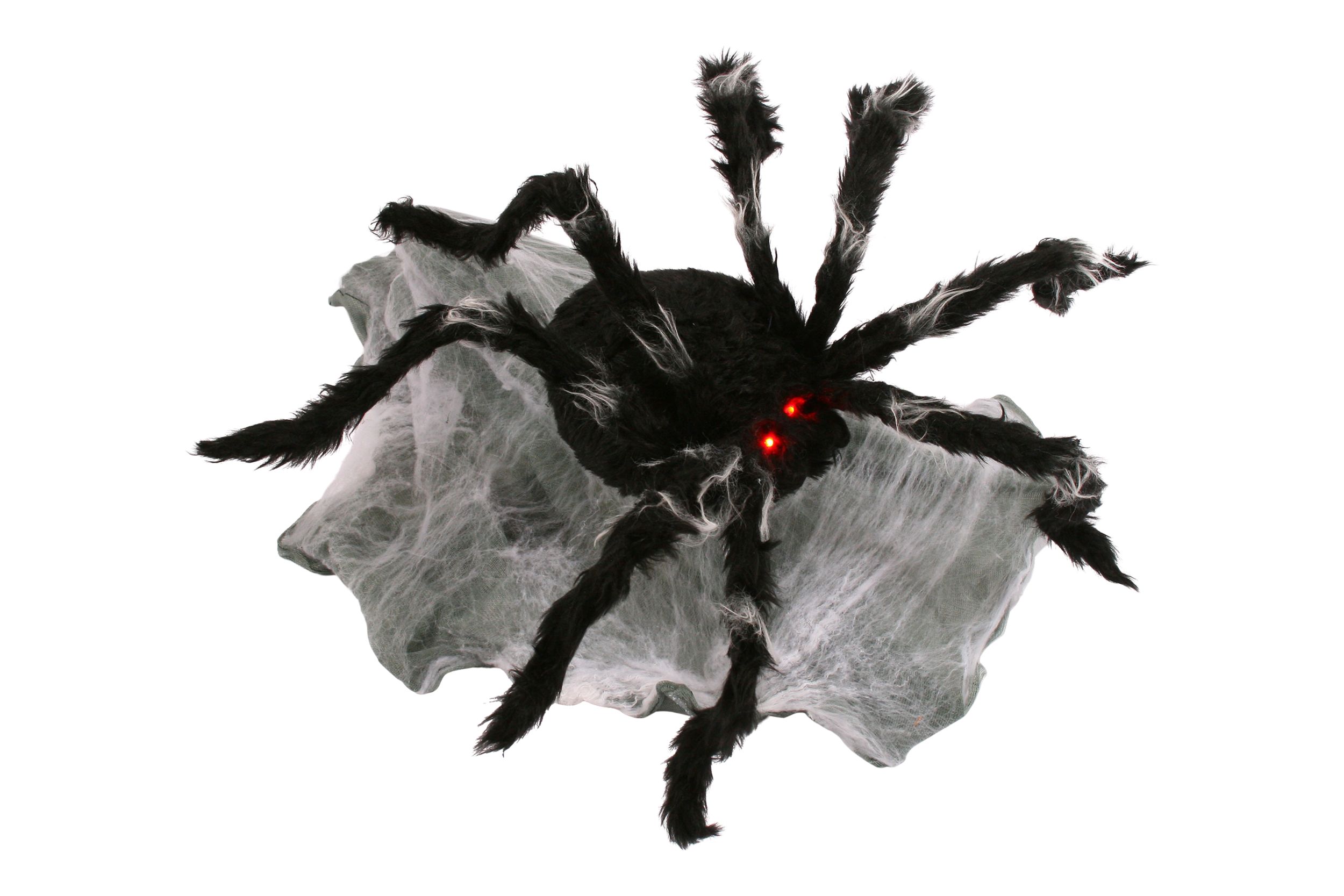 Araignée sauteuse, décoration d'Halloween effrayante pour l'extérieur, 36 po Overhead_Plunge