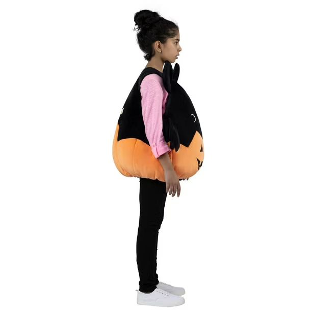 Child Squishmallows Emily the Bat Plush Stuffed Vest Costume, Unisex, One Size Side_Right