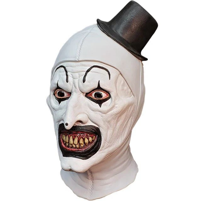 Epic Terrifier Art The Clown Injection Mask Front_Angled_Left
