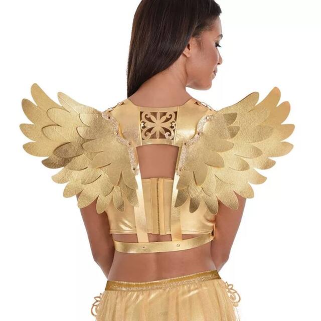 Gilded Glam Wing Harness Front_Flat