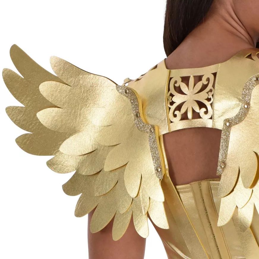 Gilded Glam Wing Harness CloseUp