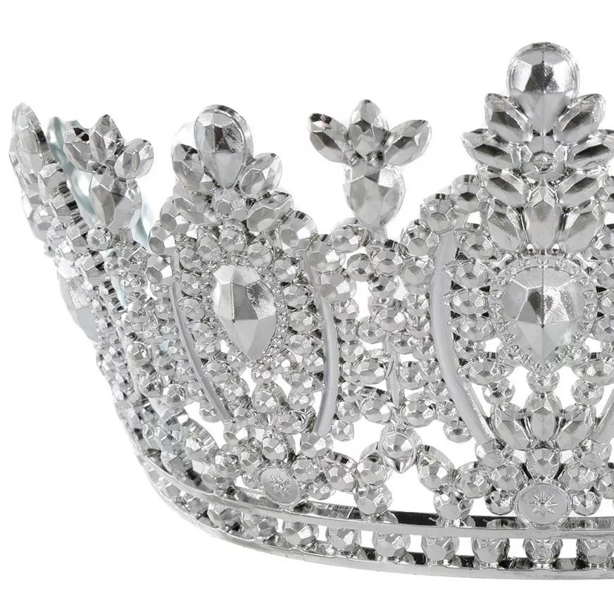 Ensemble d'accessoires Cendrillon, couronne, collier et boucles d'oreilles CloseUp