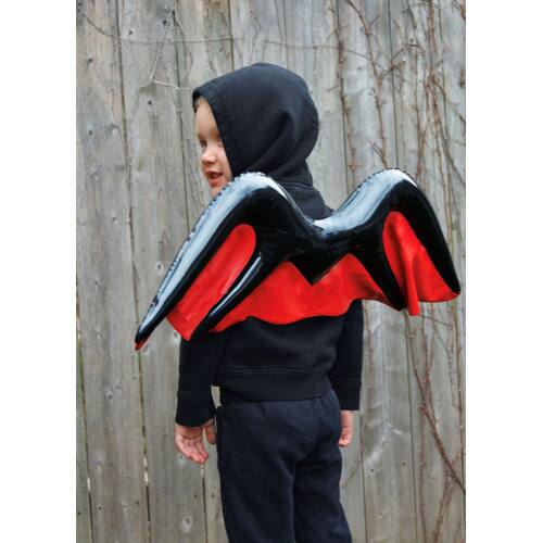 PartyAire Inflatable Bat Wings Wearable Halloween Costume Accessory