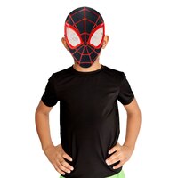Marvel Spiderman Miles Morales Mask Wearable Costume Accessory, Unisex, Child Standard