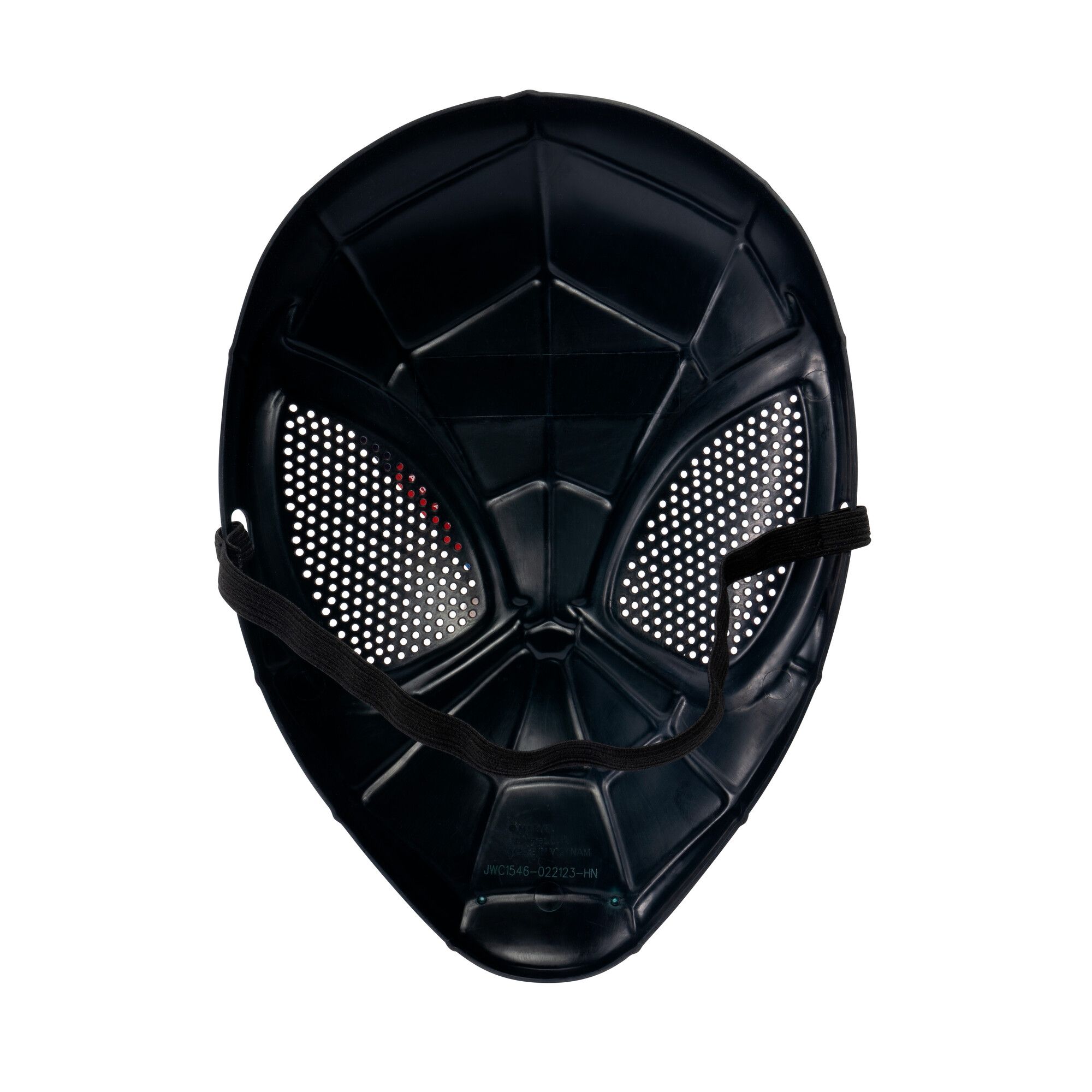 Marvel Spiderman Miles Morales Mask Wearable Costume Accessory, Unisex, Child Standard Back_Flat