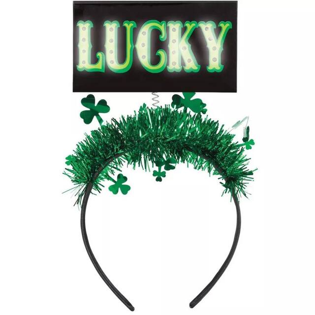 Bandeau Lucky de la Saint-Patrick Front_Flat