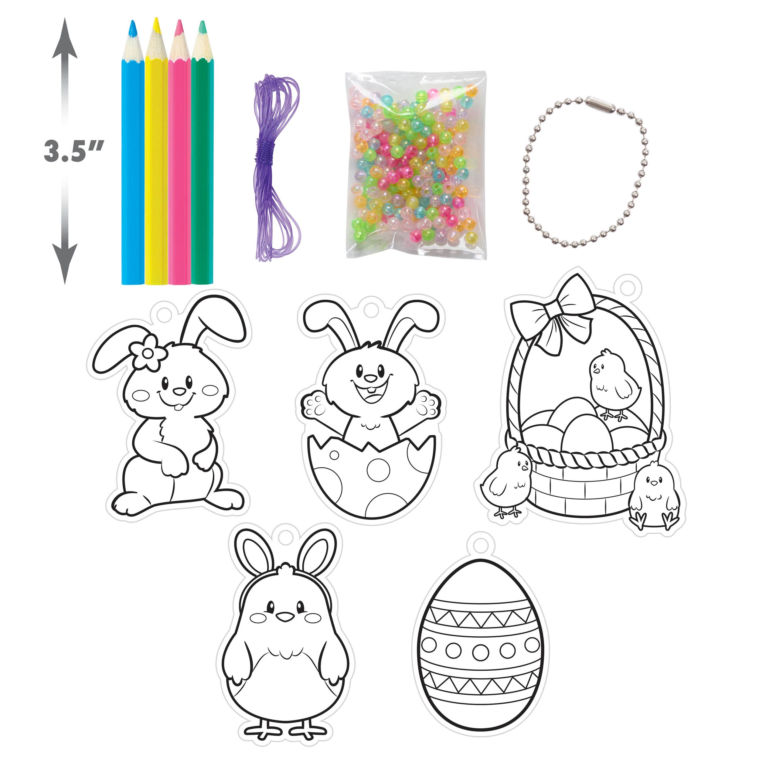 Trousse de Pâques décoration rétrécissante dans une capsule oeuf, paq. 21 Composite_or_Mixed
