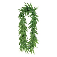 Collier de feuilles hawaïennes Front_Flat