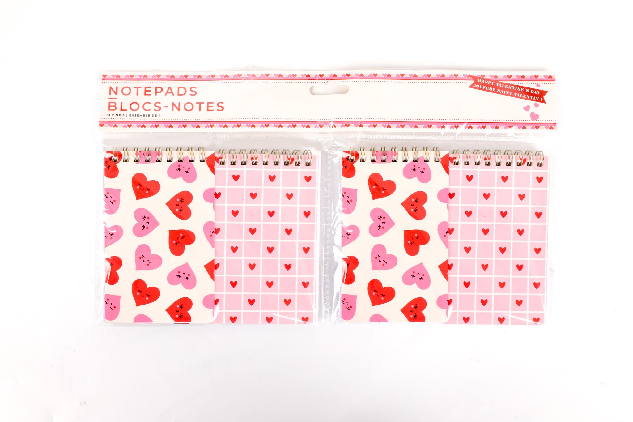 Blocs-notes de la Saint-Valentin, paq. 4 Front_Flat